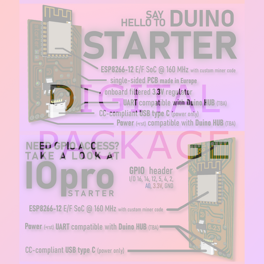 Duino Starter blueprints