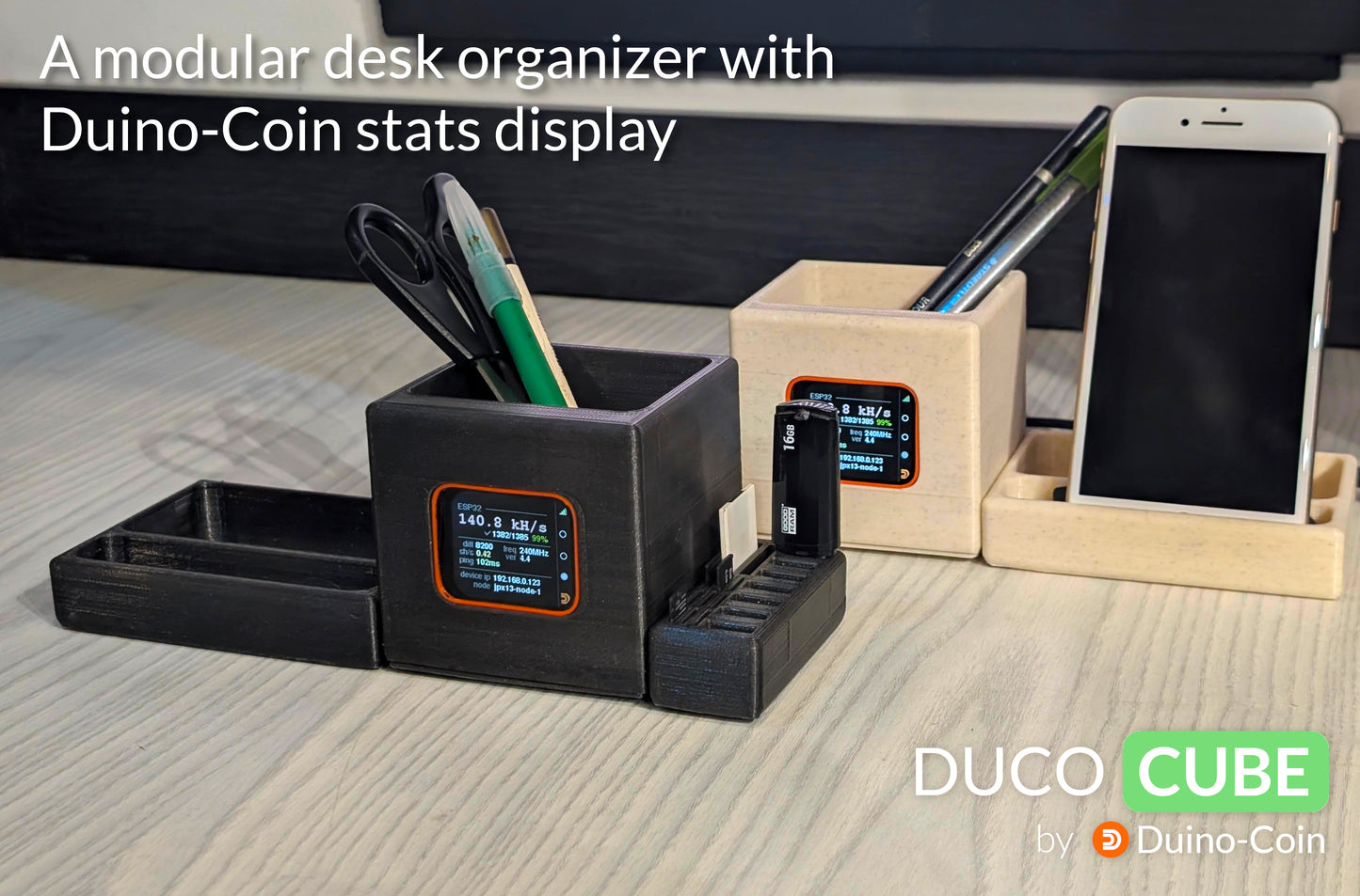 DUCO CUBE Miner (Imperfect prints)